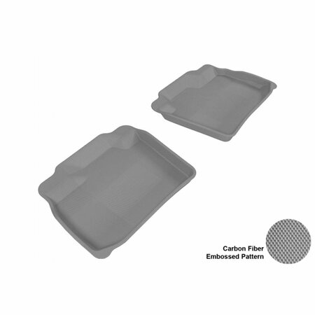 3D MAXPIDER NISSAN LEAF 2011-2013 KAGU GRAY R2 Floor Mat L1NS04921501